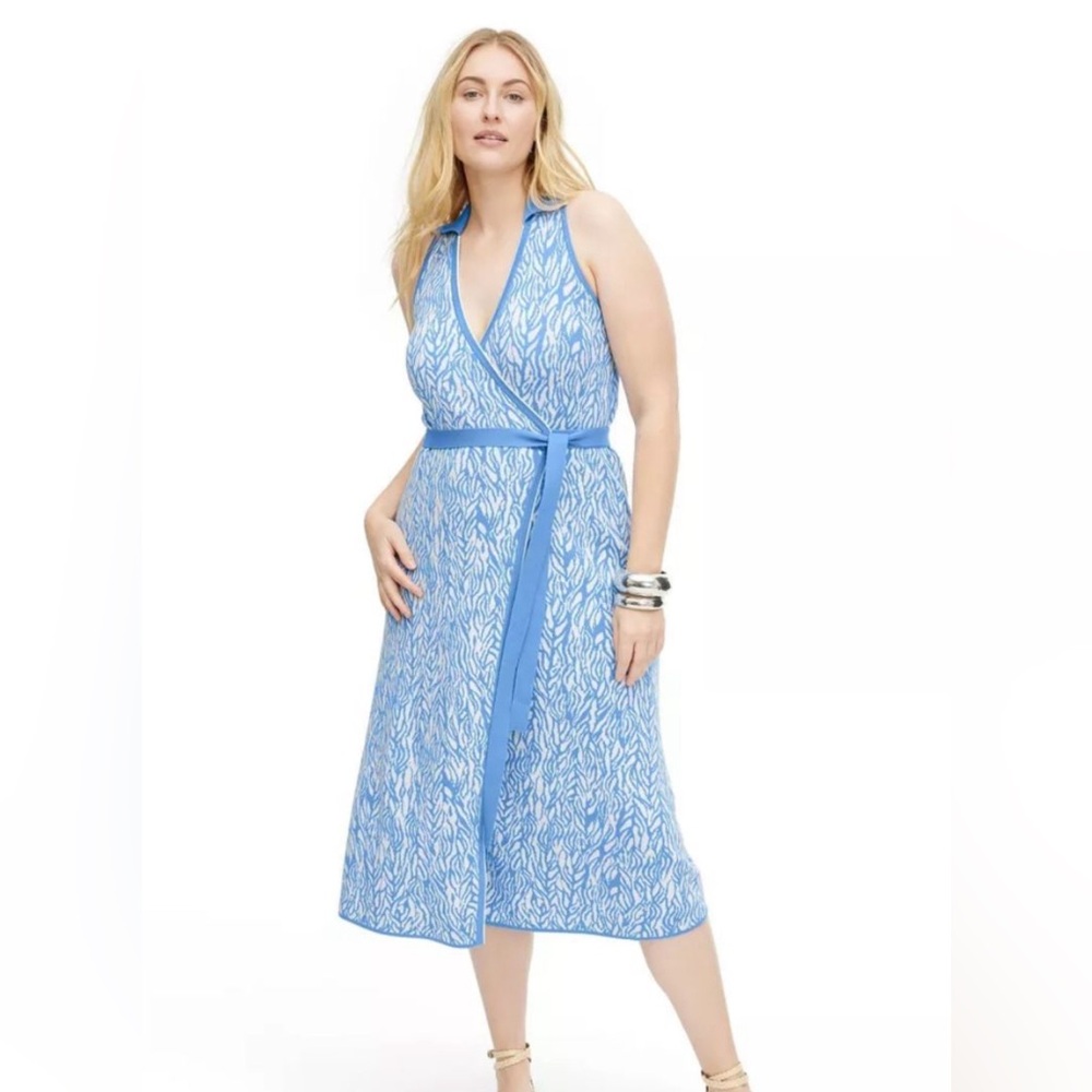 DVF for Target knit wrap dress NWT